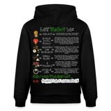 Astraeian, Symbole, 1st | Cruiser, Unisex Bio-Hoodie - Schwarz