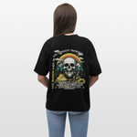 Panian, Berge, 1st | Blaster, Oversize Bio T-Shirt, Unisex - Schwarz