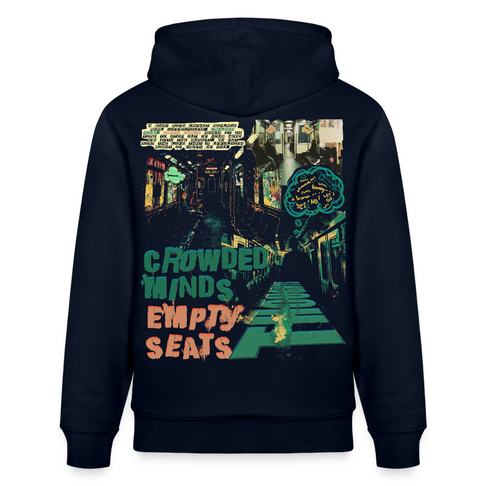Gaian, U-Bahn, 1st | Cruiser, Unisex Bio-Hoodie - Navy
