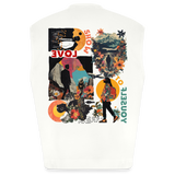 Vaelthorn, Berge, 1st | Heavyweight Oversized Bio Tank Top, Unisex - OFF WHITE