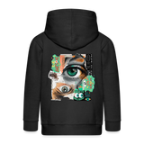 Siegfried, Augen, 1st | Kinder Zip Hoodie - Schwarz