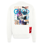 Valtheris, Zombie, 1st | Heavyweight Oversized Bio Sweater, Unisex - OFF WHITE