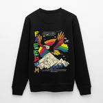 Susanoo, Adler, 1st | Roller, Unisex Bio-Sweatshirt - Schwarz