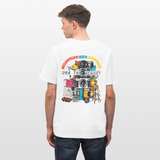 Zarethor, Kamera, 1st | Essential, Relaxed Fit Unisex Bio T-Shirt - Weiß