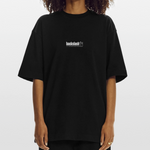 Manannan, Rose, 1st | Heve, Heavyweight Oversized Bio T-Shirt, Unisex - SOLID BLACK
