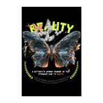 Harith, Schmetterling, 1st | Poster 20x30 cm - Weiß