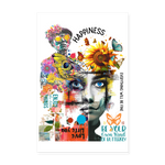 Verdantis, Blaue Augen, 1st | Poster 20x30 cm - Weiß