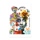 Verdantis, Blaue Augen, 1st | Poster 20x30 cm - Weiß