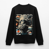 Phoebean, Neptun, 1st | Roller, Unisex Bio-Sweatshirt - Schwarz