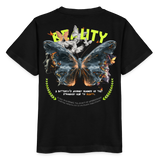 Harith, Schmetterling, 1st | Kinder Bio T-Shirt - Schwarz