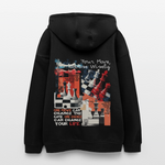 Heraa, Schach, 1st | Freshhood, Oversized Unisex Hoodie - Schwarz