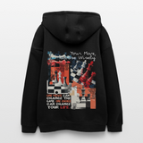 Heraa, Schach, 1st | Freshhood, Oversized Unisex Hoodie - Schwarz