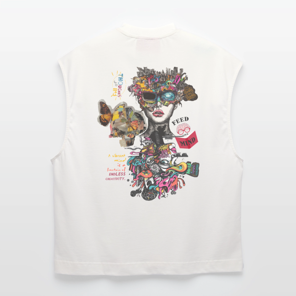 Stormrath, Fantasie, 1st | Heavyweight Oversized Bio Tank Top, Unisex - OFF WHITE