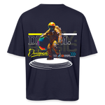 Şevrê, Astronaut, 1st | Breezy, Oversized Unisex T-Shirt - Navy