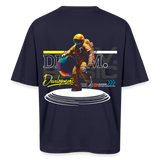 Şevrê, Astronaut, 1st | Breezy, Oversized Unisex T-Shirt - Navy