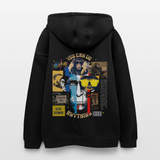 Xurjin, Affe, 1st | Freshhood, Oversized Unisex Hoodie - Schwarz