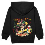 Ruh, Trauben, 1st | Kinder Hoodie - Schwarz