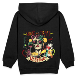Ruh, Trauben, 1st | Kinder Hoodie - Schwarz