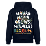 Quetzalcoatl, Vogel, 1st | Cruiser, Unisex Bio-Hoodie - Navy