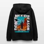 Fuxi, Wüste, 1st | Freshhood, Oversized Unisex Hoodie - Schwarz