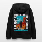 Fuxi, Wüste, 1st | Freshhood, Oversized Unisex Hoodie - Schwarz