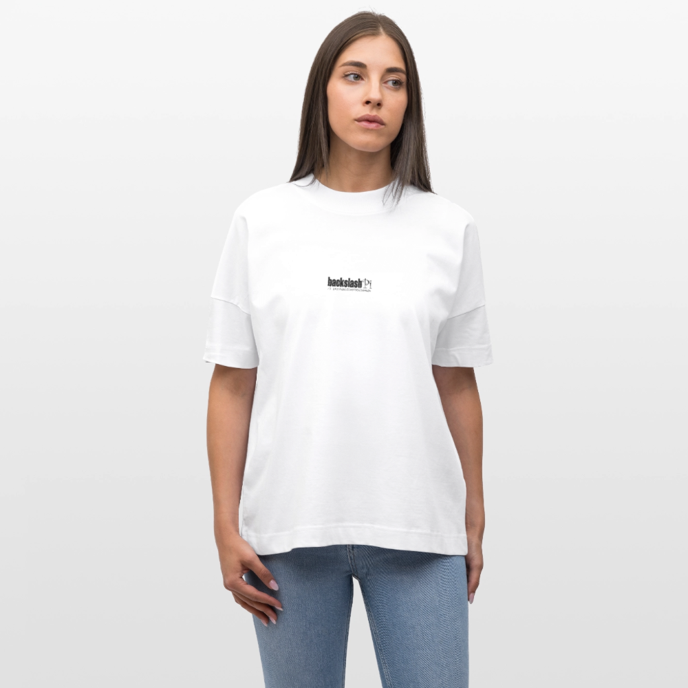 Draevenor, Blumen, 1st | Blaster, Oversize Bio T-Shirt, Unisex - Weiß