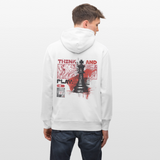 Orionis, Schach, 1st | Cruiser, Unisex Bio-Hoodie - Weiß