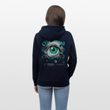 Persephone , Auge, 1st | Cruiser, Unisex Bio-Hoodie - Navy