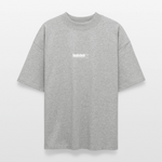 Xantherion2, Schildkröte, 1st | Blaster, Oversize Bio T-Shirt, Unisex - Grau meliert