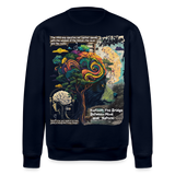 Aphroan, Bär, 1st | Roller, Unisex Bio-Sweatshirt - Navy
