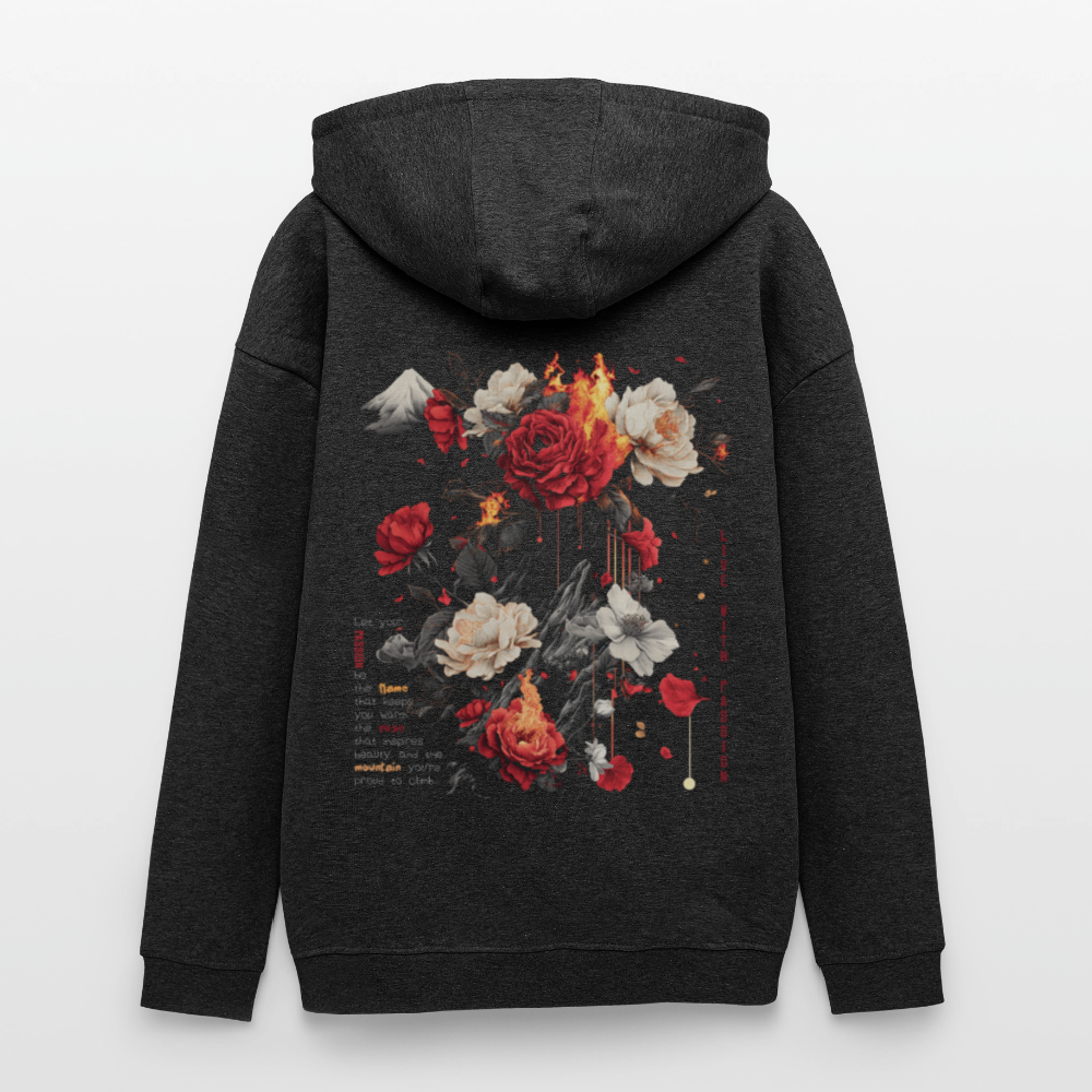 Manannan, Rose, 1st | Freshhood, Oversized Unisex Hoodie - Anthrazit