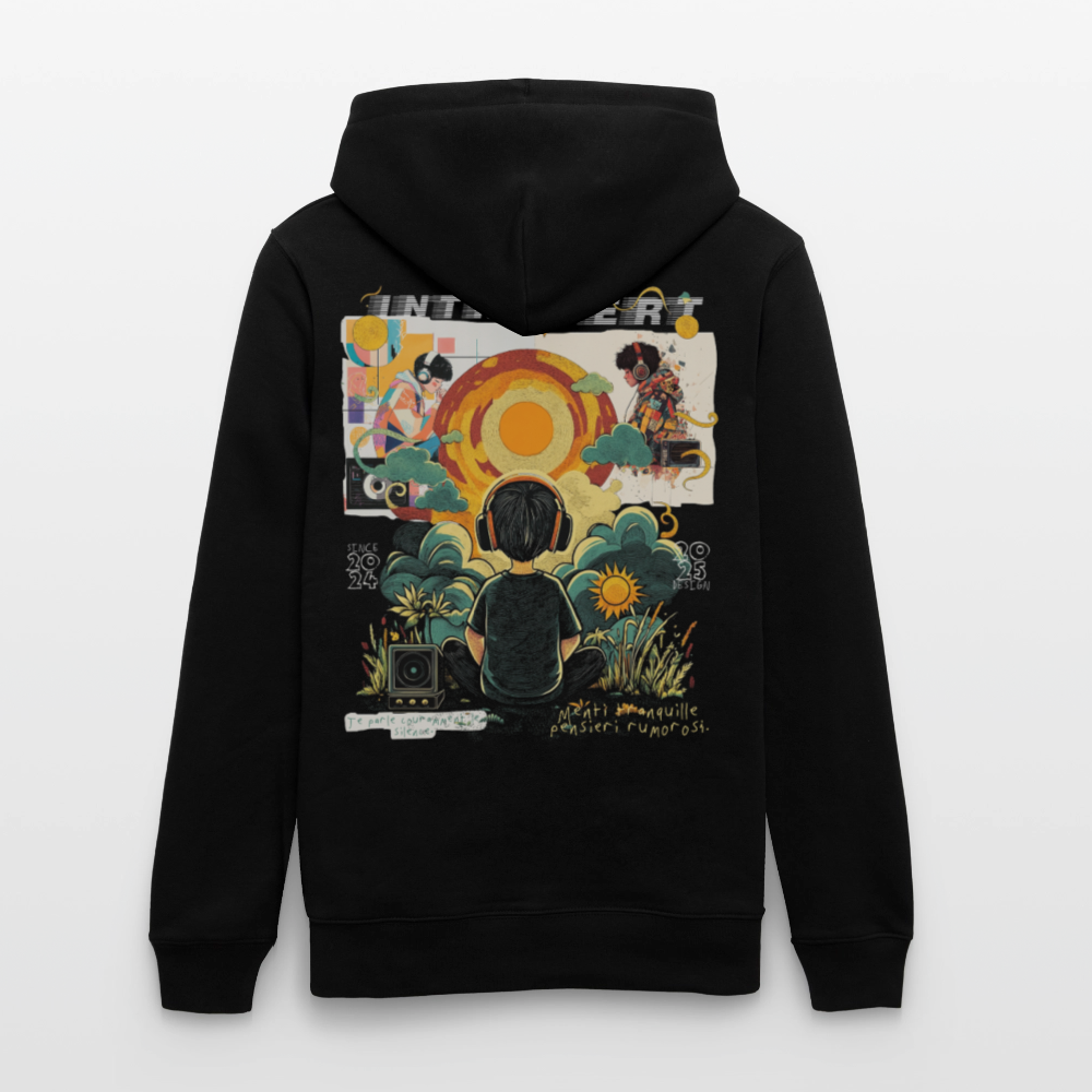 Hermesan, Kindheit, 1st | Cruiser, Unisex Bio-Hoodie - Schwarz