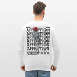 Tiberion, Rose, 1st | Roller, Unisex Bio-Sweatshirt - Weiß
