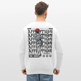 Tiberion, Rose, 1st | Roller, Unisex Bio-Sweatshirt - Weiß