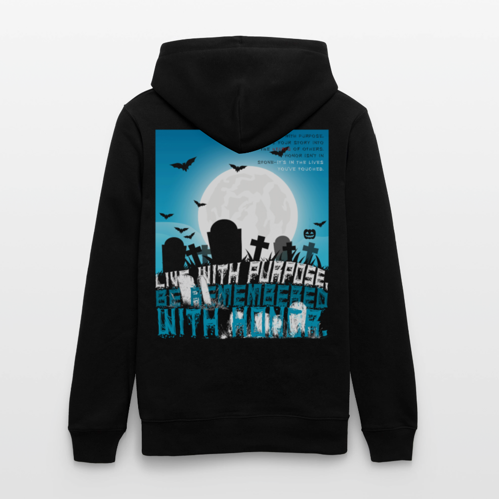 Themisan, Friedhof, 1st | Cruiser, Unisex Bio-Hoodie - Schwarz