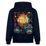Inari, Glühbirne, 1st | Cruiser, Unisex Bio-Hoodie - Navy