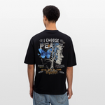 Ravana , Baum, 1st | Breezy, Oversized Unisex T-Shirt - Schwarz