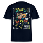 Orphean, Reh, 1st | Essential, Relaxed Fit Unisex Bio T-Shirt - Navy
