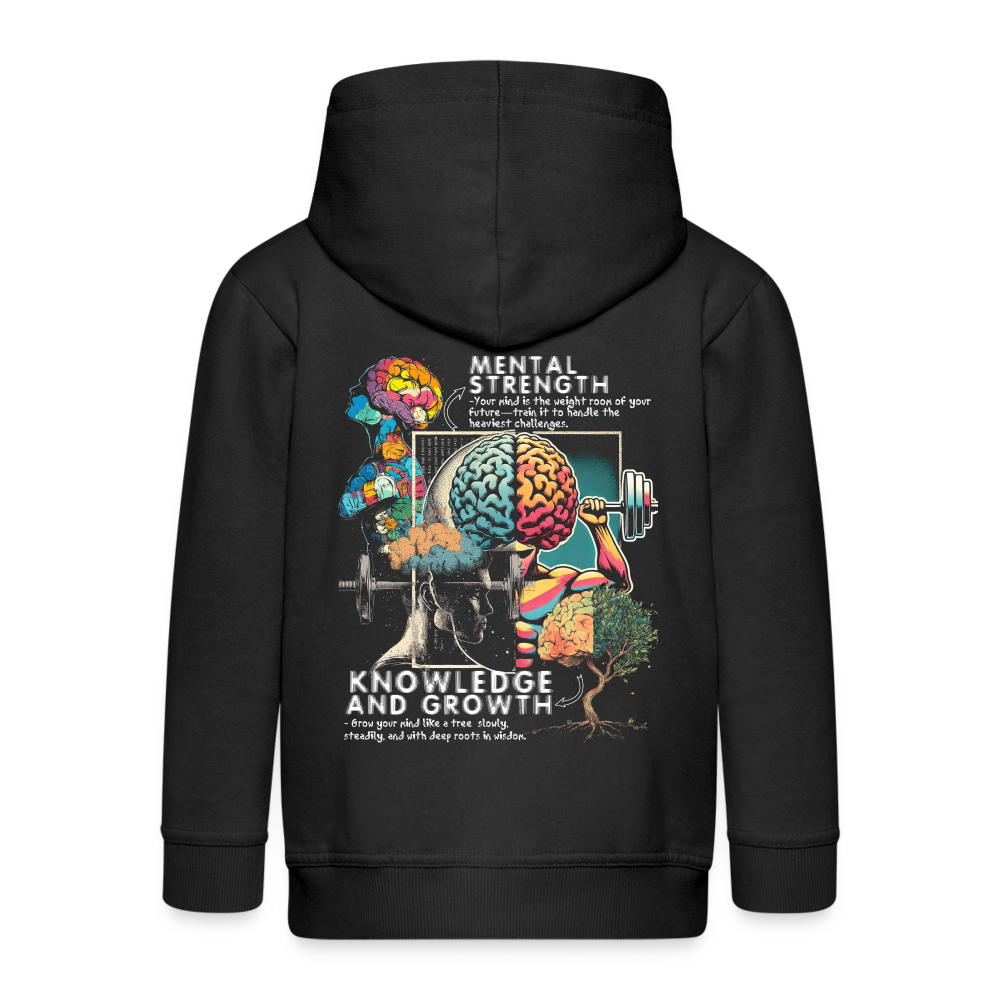 Selenian, Fitness, 1st | Kinder Zip Hoodie - Schwarz