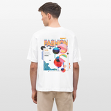 Ragnarion, Planeten, 1st | Blaster, Oversize Bio T-Shirt, Unisex - Weiß