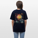 Inari, Glühbirne, 1st | Essential, Relaxed Fit Unisex Bio T-Shirt - Navy