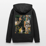 Xantherion, Schildkröte, 1st | Freshhood, Oversized Unisex Hoodie - Anthrazit
