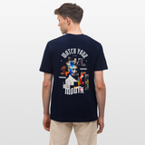Dewrês, Frau, 1st | Essential, Relaxed Fit Unisex Bio T-Shirt - Navy