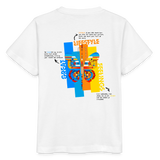 Nebularis, Schmetterling, 1st | Kinder Bio T-Shirt - Weiß