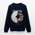 Şêwqî, Donut, 1st | Roller, Unisex Bio-Sweatshirt - Navy