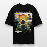 Hermesan, Kindheit, 1st | Blaster, Oversize Bio T-Shirt, Unisex - Schwarz