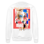 Vesperion, Frau, 1st | Roller, Unisex Bio-Sweatshirt - Weiß