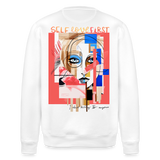 Vesperion, Frau, 1st | Roller, Unisex Bio-Sweatshirt - Weiß