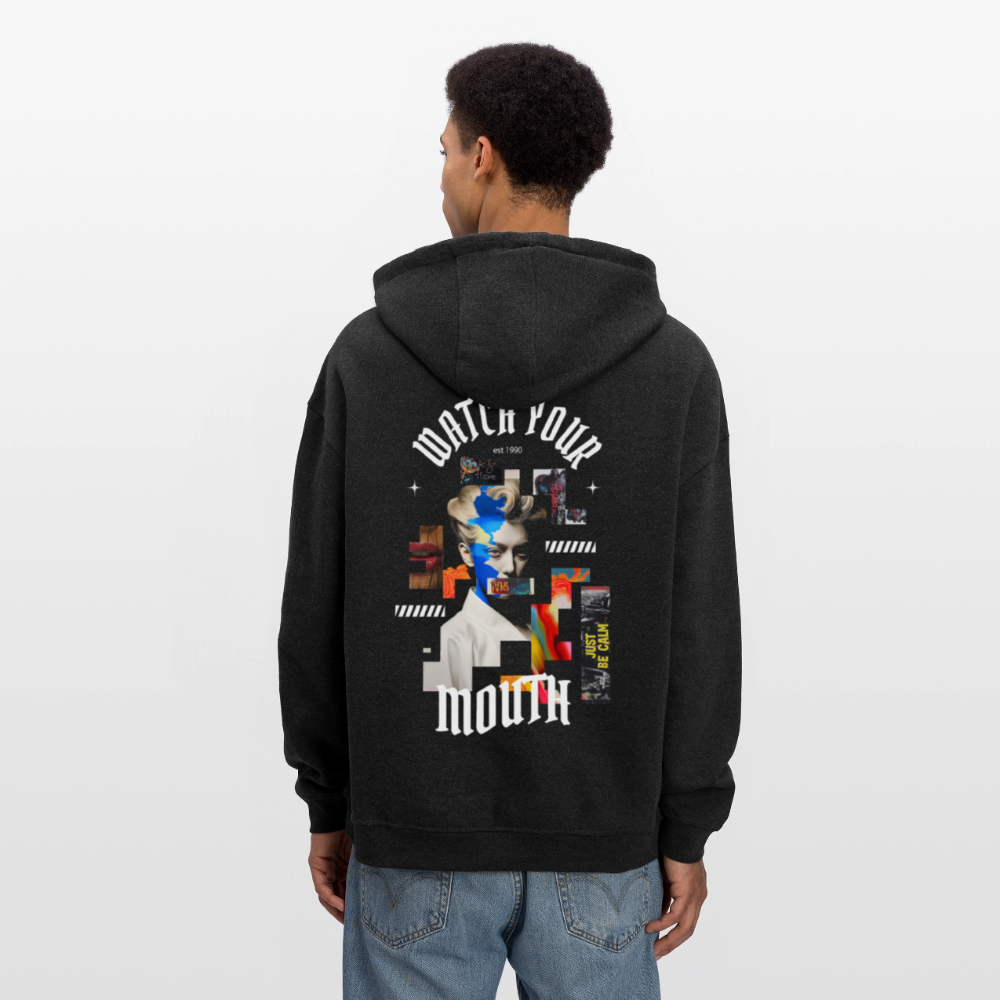 Dewrês, Frau, 1st | Freshhood, Oversized Unisex Hoodie - Anthrazit