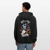 Dewrês, Frau, 1st | Freshhood, Oversized Unisex Hoodie - Anthrazit